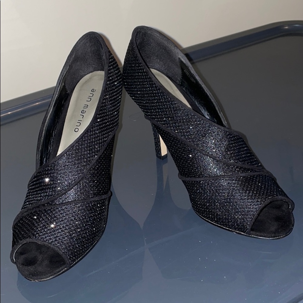 Ann Marino Peep toe heels